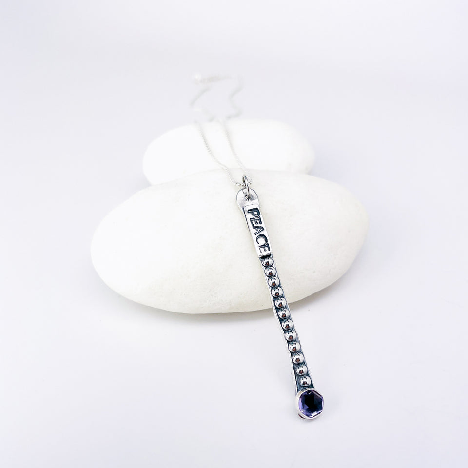 Sterling Silver Necklaces "Words of Wisdom Totem Collection"