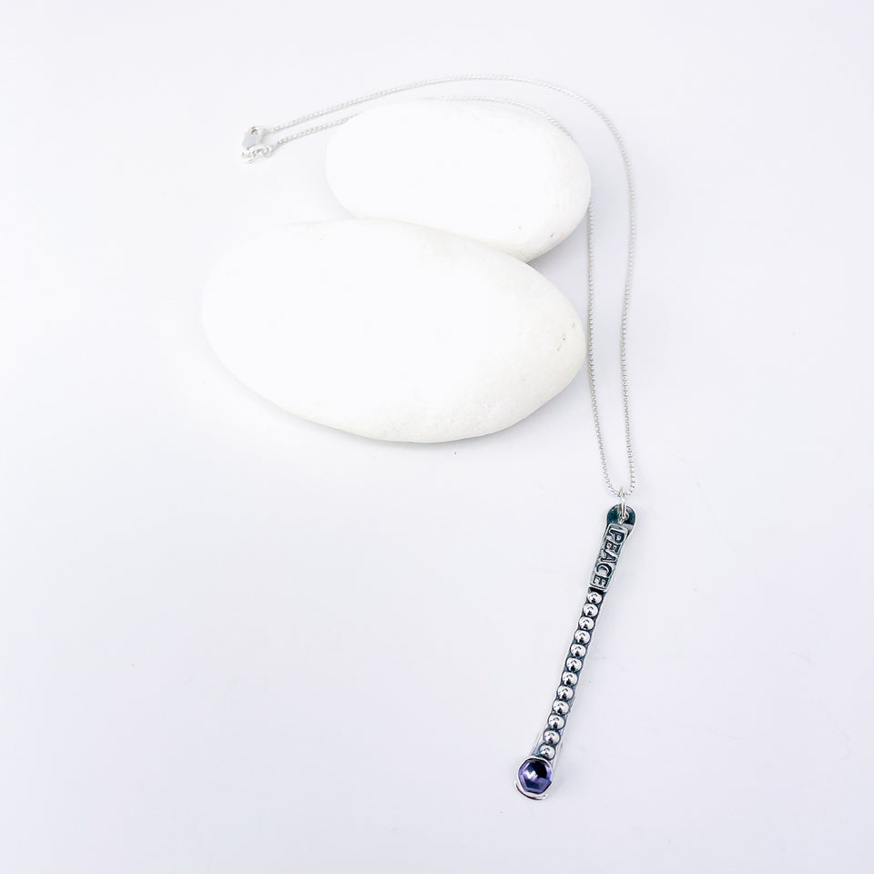 Sterling Silver Necklaces "Words of Wisdom Totem Collection"