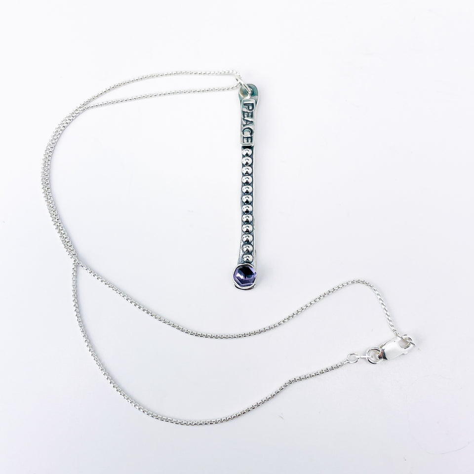 Sterling Silver Necklaces "Words of Wisdom Totem Collection"