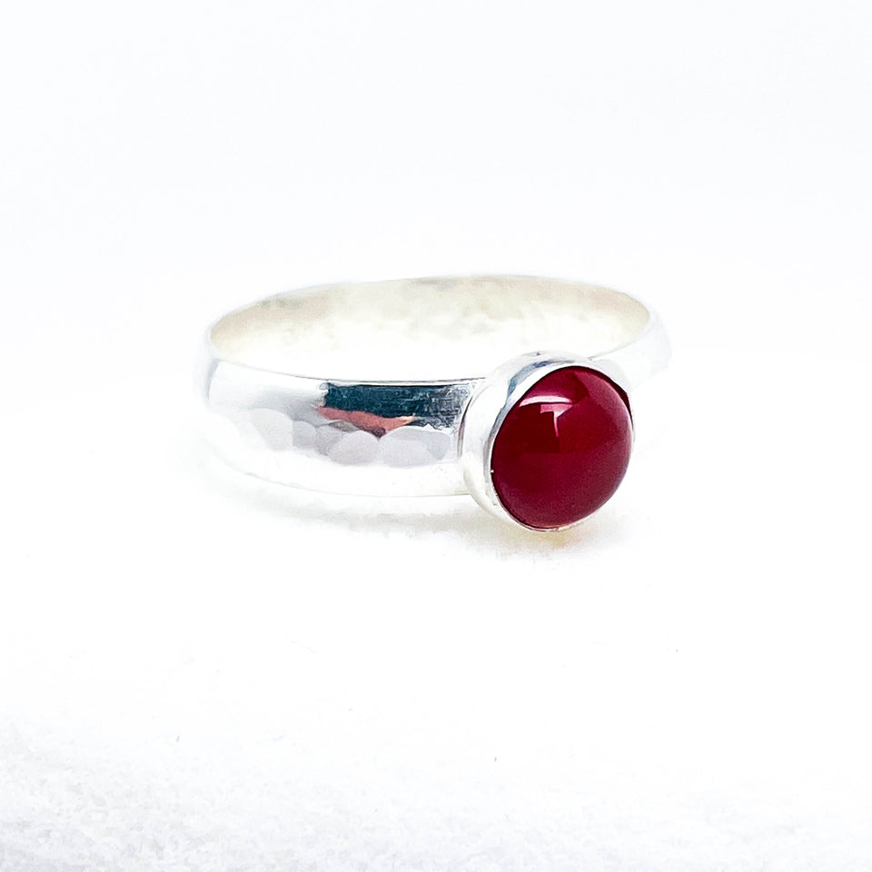 Sterling Stackable Rings with Gemstones - DawnsArtisanJewelry.com
