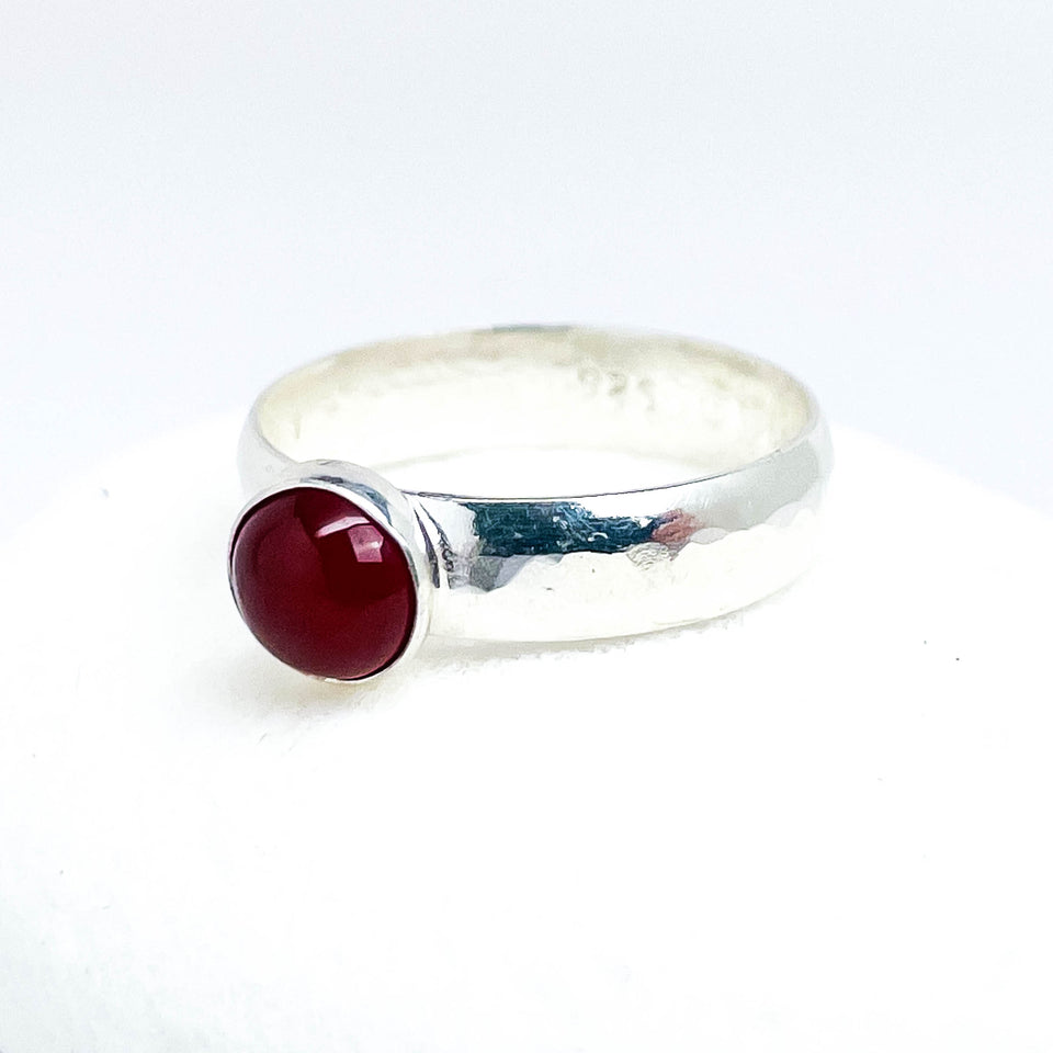 Sterling Stackable Rings with Gemstones - DawnsArtisanJewelry.com