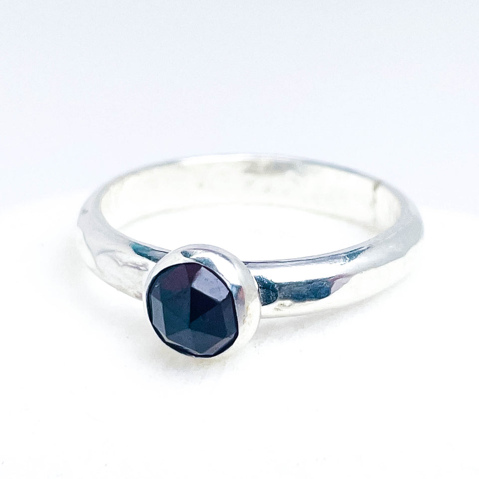 Sterling Stackable Rings with Gemstones - DawnsArtisanJewelry.com