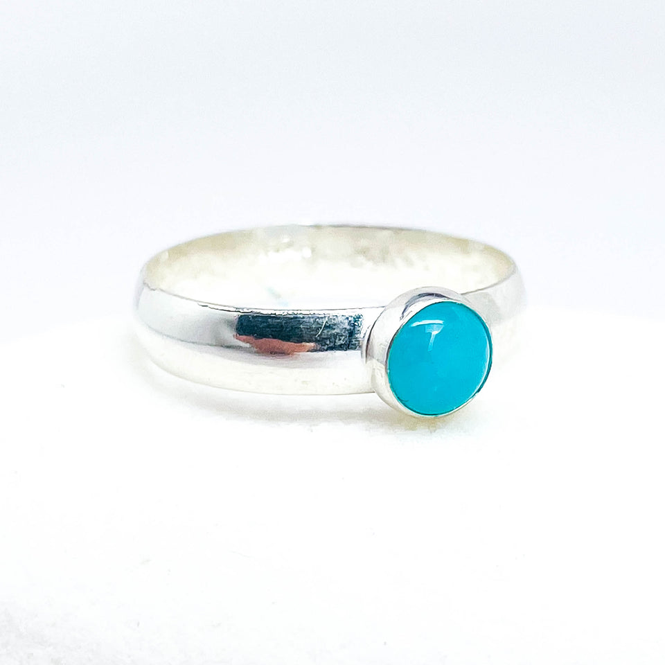 Sterling Stackable Rings with Gemstones - DawnsArtisanJewelry.com