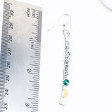 Sterling Silver “Earth” Earring "Words Wisdom Totem Collection"