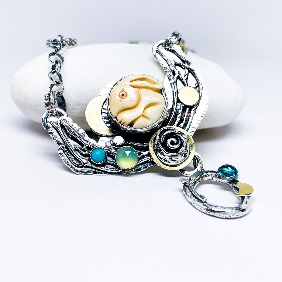 "The Nest" Statement Necklace