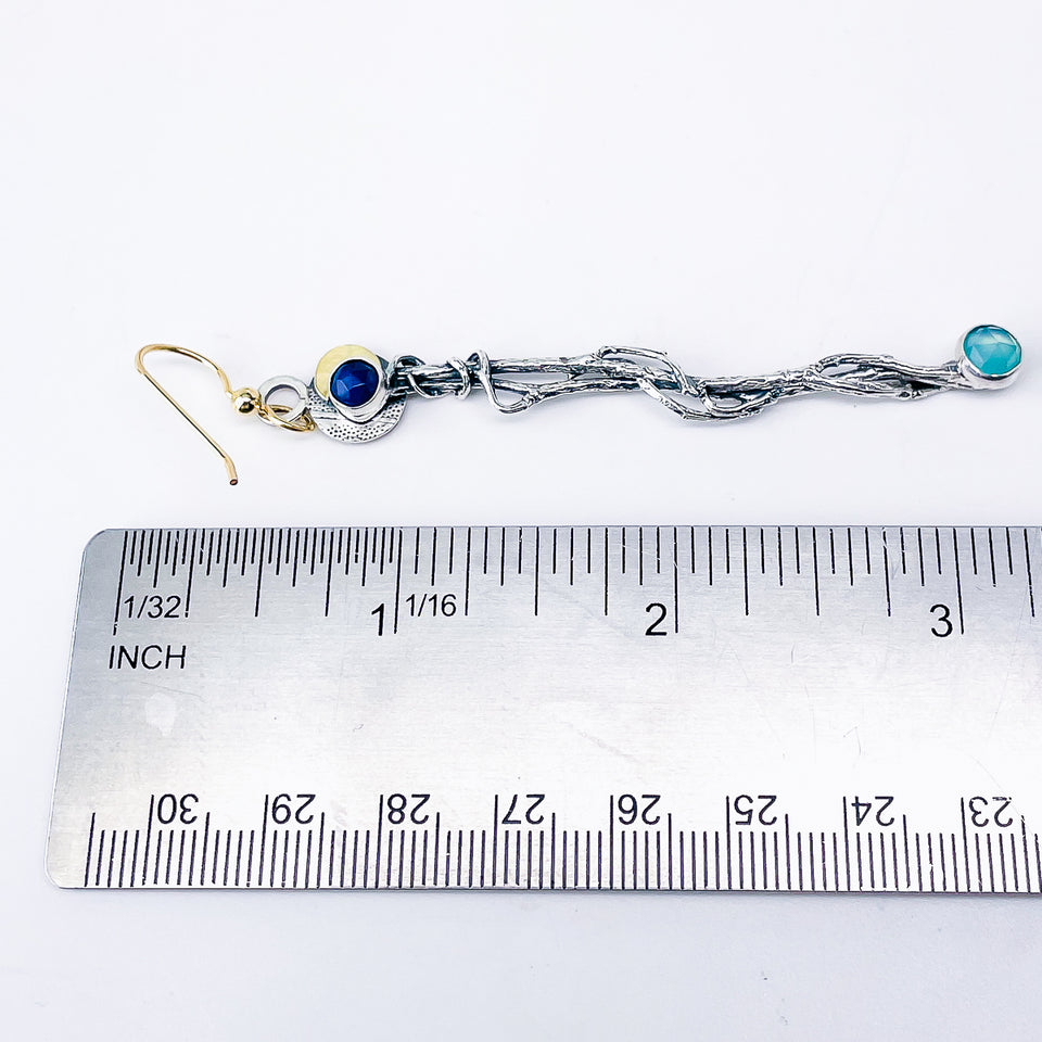 Wabi Sabi Earrings - Grounding Talisman