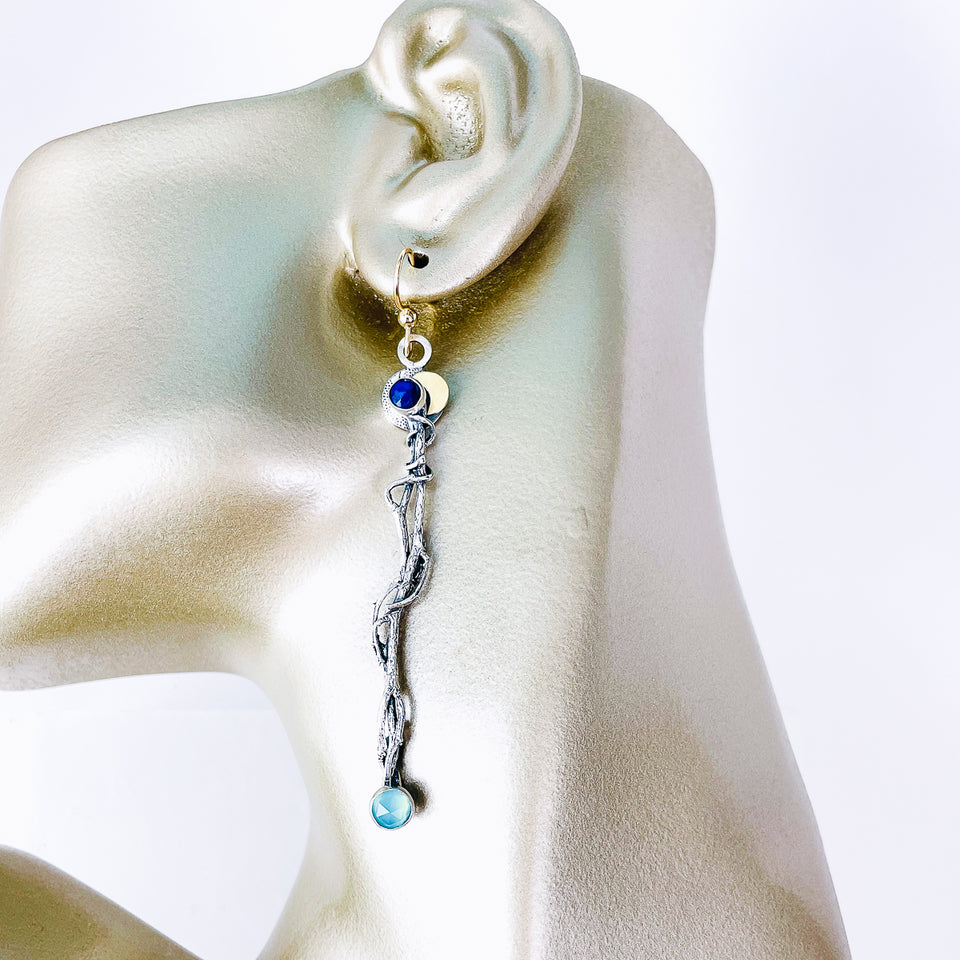 Wabi Sabi Earrings - Grounding Talisman