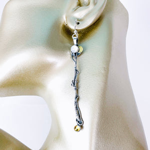 Wabi Sabi Earrings - Cycle Of Life Talisman