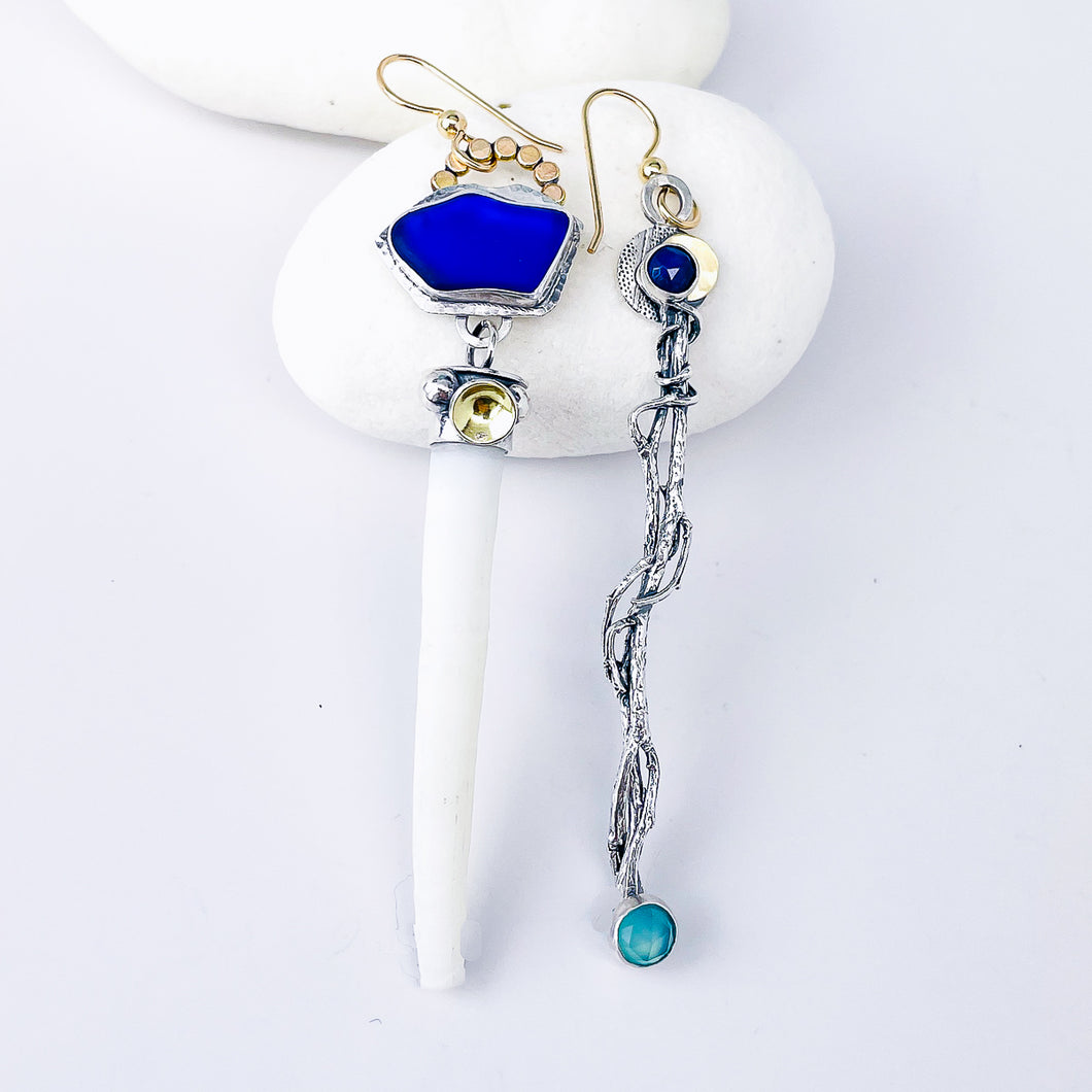 Wabi Sabi Earrings - Grounding Talisman