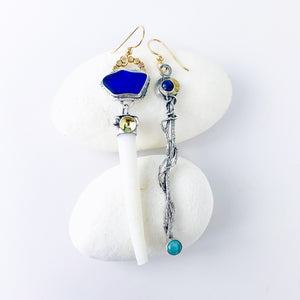 Wabi Sabi Earrings - Grounding Talisman