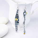 Wabi Sabi Earrings - Cycle Of Life Talisman