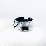 Sterling Silver Serpent Ring Size 8 1/2 - Spiritual Insight Talisman