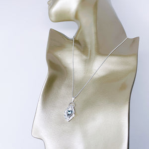Sterling Silver Divine Feminine Pendant Necklace - DawnsArtisanJewelry.com