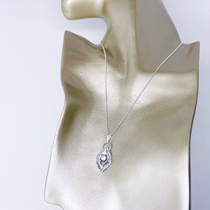 Sterling Silver Divine Feminine Pendant Necklace - DawnsArtisanJewelry.com