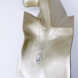 Sterling Silver Divine Feminine Pendant Necklace - DawnsArtisanJewelry.com